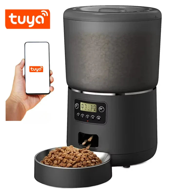 Smart Pet Feeder with WiFi Control