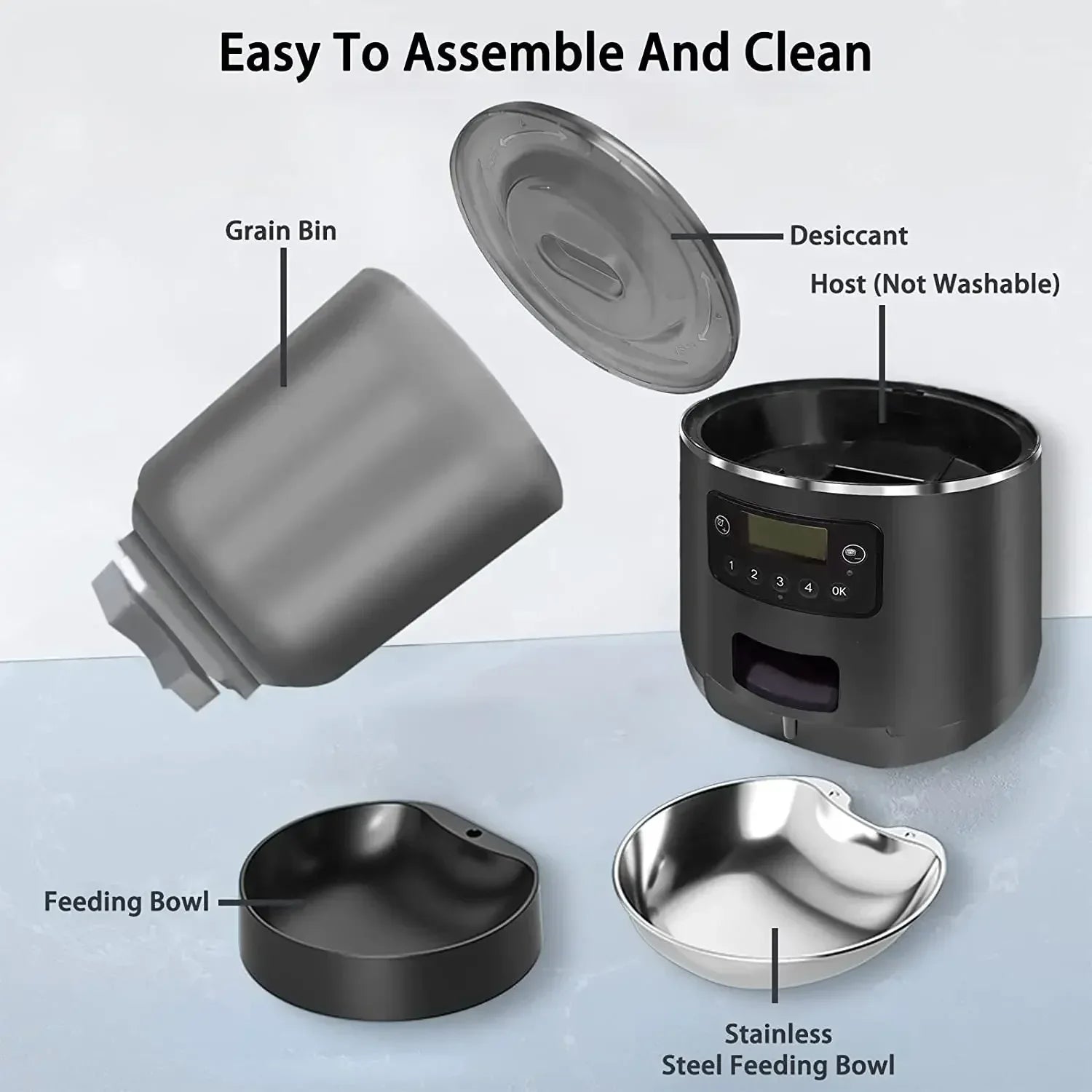 Smart Pet Feeder with WiFi Control