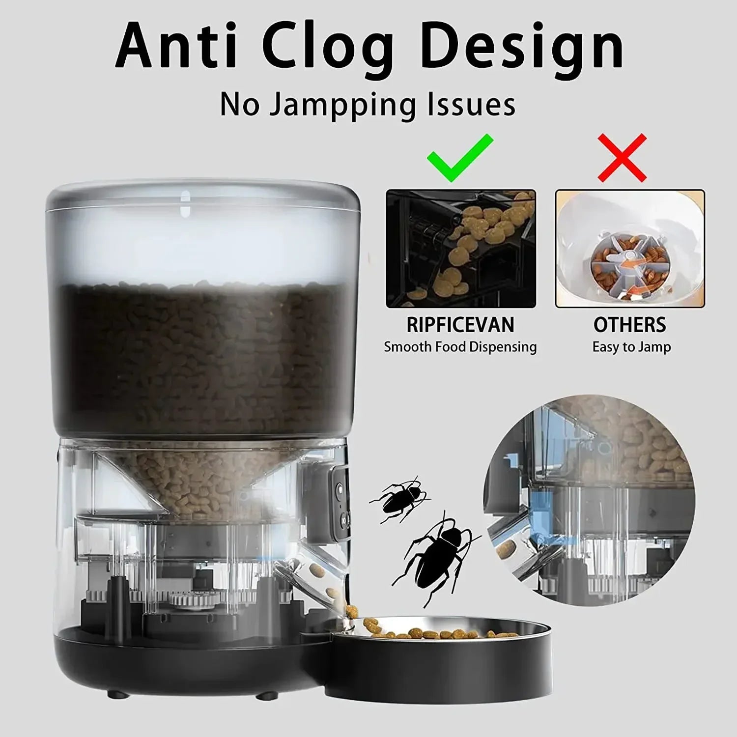 Smart Pet Feeder with WiFi Control